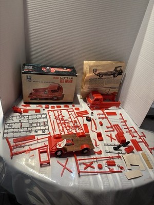 Vintage IMC Dodge Little Red Wagon, Model Car Kit,unfinished, Flaws