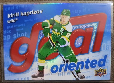 Kirill Kaprizov 2025-26 Upper Deck Series 1 - Goal Oriented #GO-4 Minnesota Wild