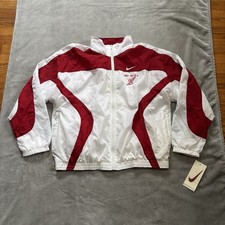Vintage 90s Deadstock Nike Windbreaker Track Jacket Size Men  s Medium