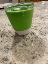 Munchkin Sippy Cup Green White Clear Plastic ...
