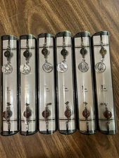 Lot Of 6 Literati religious elastic bookmarks New