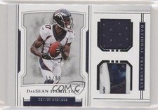 2018 Panini National Treasures Rookie Dual Materials 55/99 DaeSean Hamilton 6fs