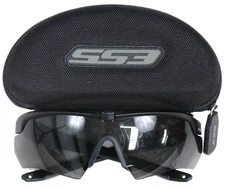 ESS Crossbow Ballistic Glasses Eyepro Black Case +2 Lenses Protection Sunglasses