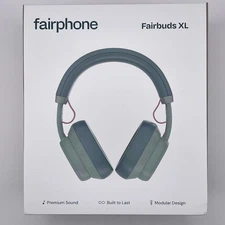 Fairbuds XL by fairphone Wireless Bluetooth Headphones - Green, Brand New