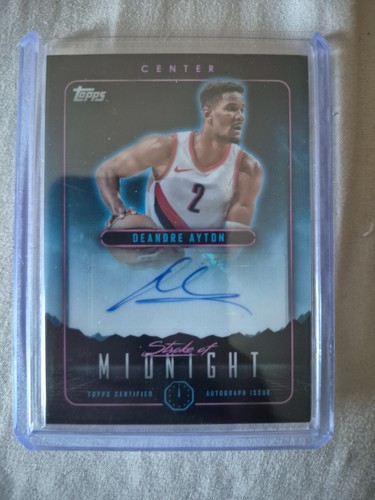 2023-24 Topps Midnight - Stroke of Midnight Autographs Deandre Ayton #SMA-DA...