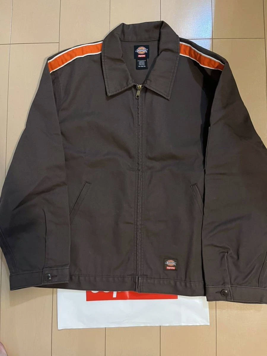 Veste suprême 22SS Dickies Stripe Eisenhower Dickies Stripe Eisenhower Jacket