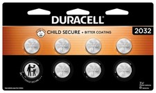 Duracell CR2032 3V Lithium Coin Cell - 8 Pack BRAND NEW - EXPIRES NOV 2034