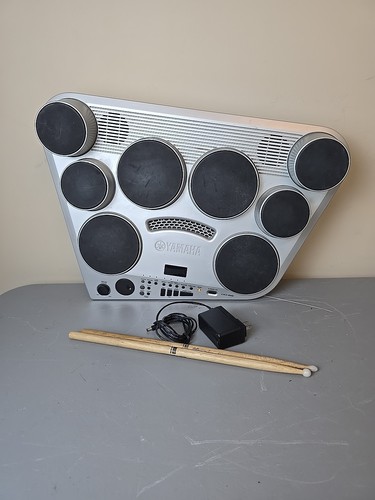 Yamaha DD-65 Digital Drum Kit With AC Power Supply & Drumsticks Tested/Working