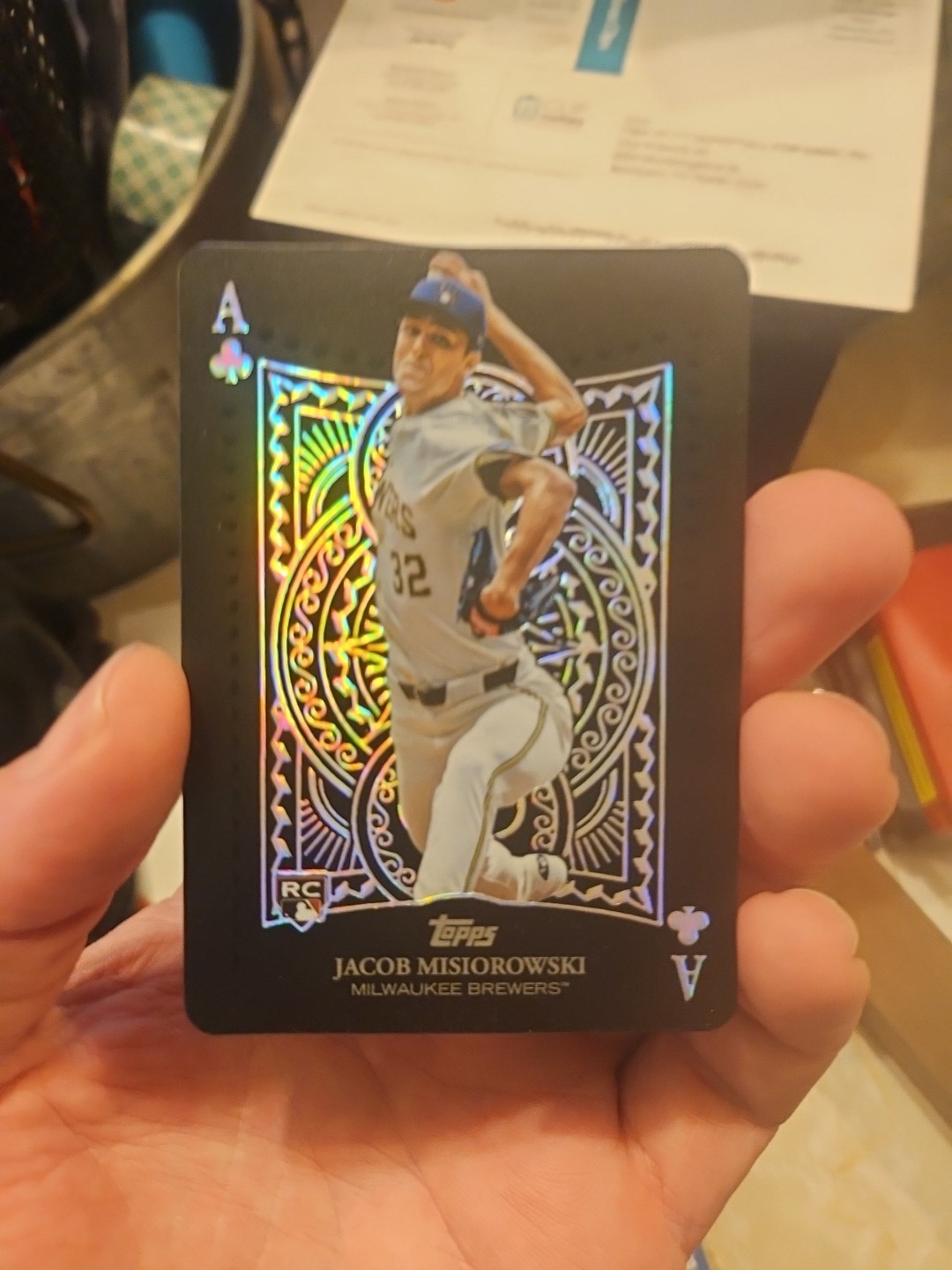 2026 Topps Series 1 Jacob Misiorowski All Aces Rookie Card #AA-5 Ssp Gem Rare RC