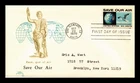 US COVER SAVE OUR AIR ANTI-POLLUTION FDC SCOTT 1413 ZEUS COLONIAL CACHET
