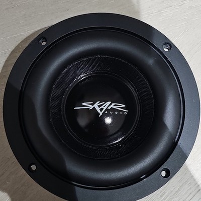 Skar Audio EVL-65 D2 6.5in Dual 2 Ohm Subwoofer 200W RMS Non-Enclosed