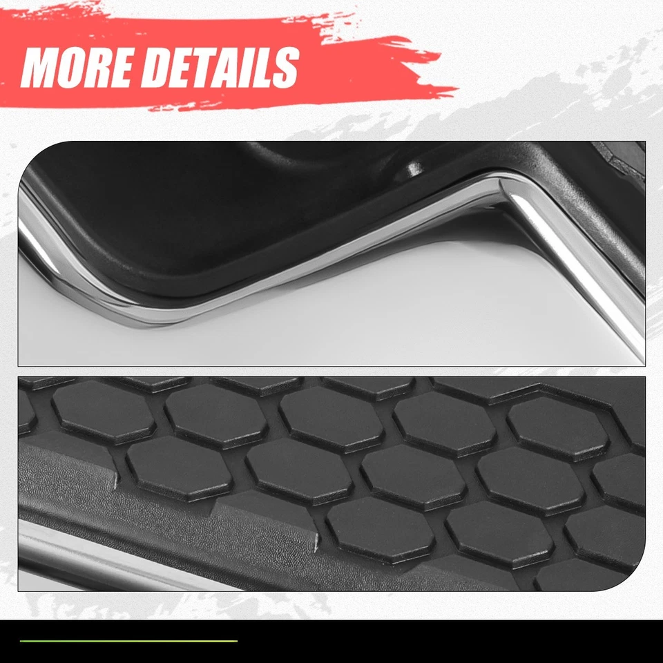 Polished Steel Rear Step Bumper for Dodge Ram 1500-3500 w/o Sensor Holes 09-19 - Image 4 of 4