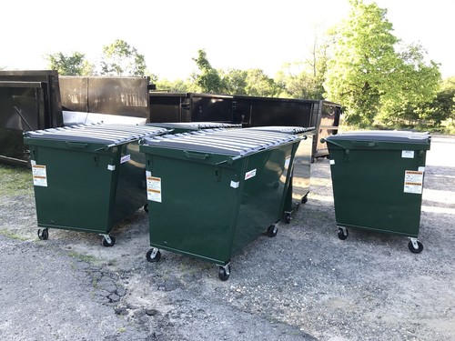 2 Cubic Yard Rear Load Dumpster Ameri-Kan | eBay
