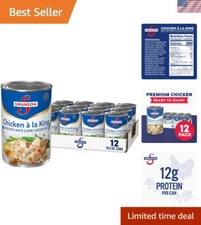 Nutritious 10.5 oz Canned Chicken á La King - 12 Cans of Hearty Goodness