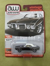 2023 AUTO WORLD 1969 PONTIAC FIREBIRD VINTAGE MUSCLE VS A REL 2 NO 6 1:64 CAR