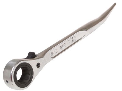 Priory - 604 Reversible Scaffold Ratchet Spanner 19 x 21mm Steel