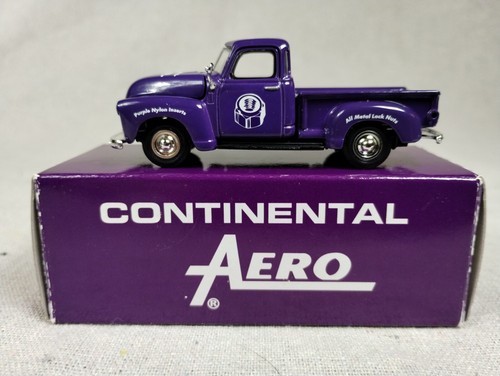 RC2 Racing Champions 1950 Chevy Pickup Truck Purple CONTINENTAL AERO Adv Promo - Picture 2 of 13
