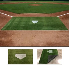 48 in x 12 ft SyntheticTurf Baseball Softball Batting Grass Practice Hitting Mat