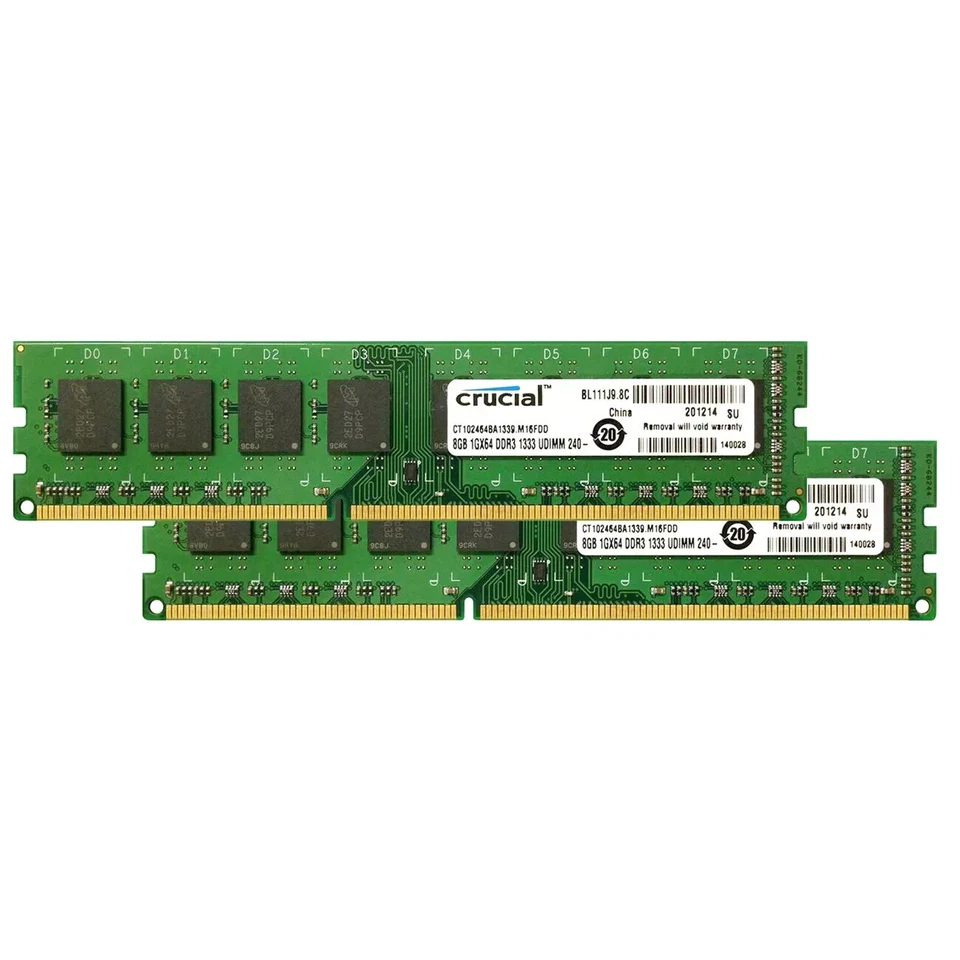 16GB 2X8GB DDR3 PC3L-12800U Desktop Memory Ram DELL HP LENOVO ACER GATEWAY - Image 4 of 4