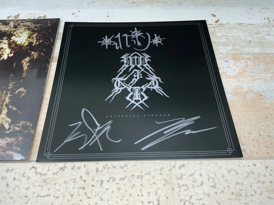 Wolves In The Throne Room Celestial Lineage 2 x Vinyl signed Autographed insert - Image 2 of 4