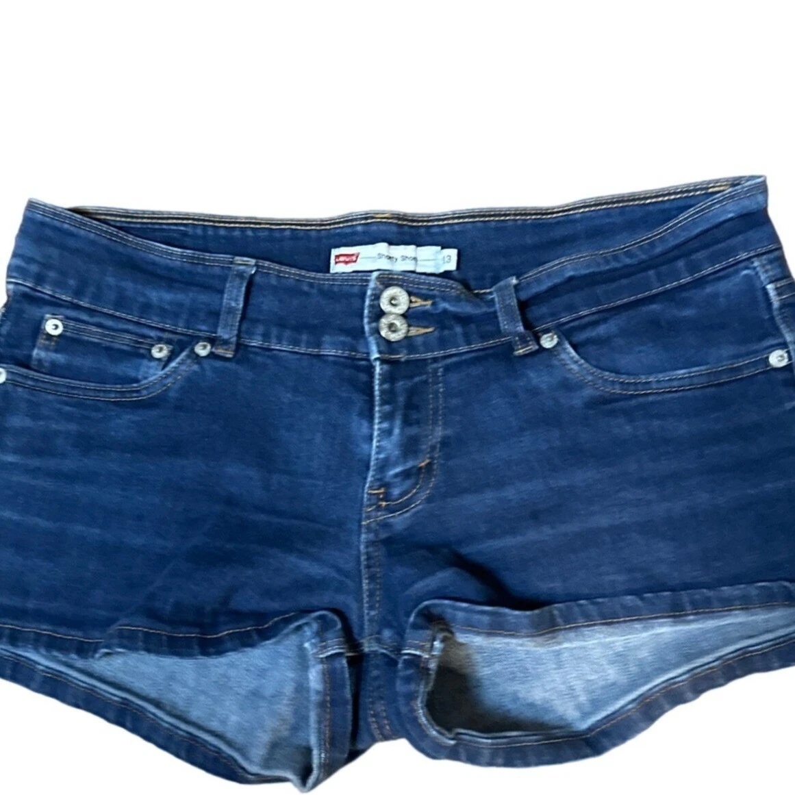 Levis Women s Junior Size 13 Shorty Short Denim Sku 2533 eBay