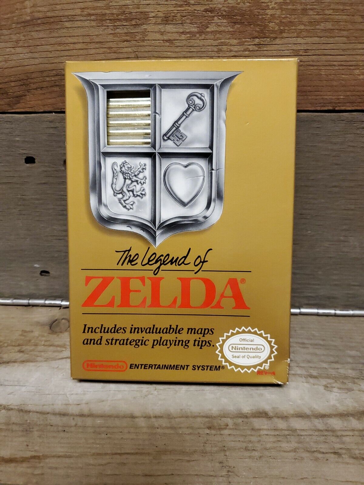 Legend of Zelda (NES Nintendo, 1987) w Nice Box, Manual