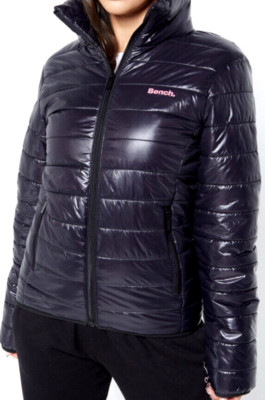 New Womens Bench Benchmark Puffa Jacket  Black Size UK 22