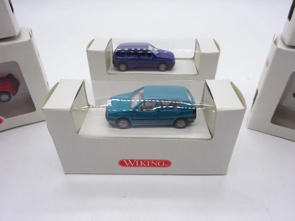 Wiking : Lot De 6 Voitures, Porsche, VW, MERCEDES (GK97) - Photo 2/4