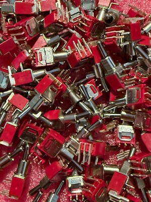 5 PCs SPDT MINI MICRO TOGGLE Switch ON-ON SOLDER LUG High Quality USA NEW!