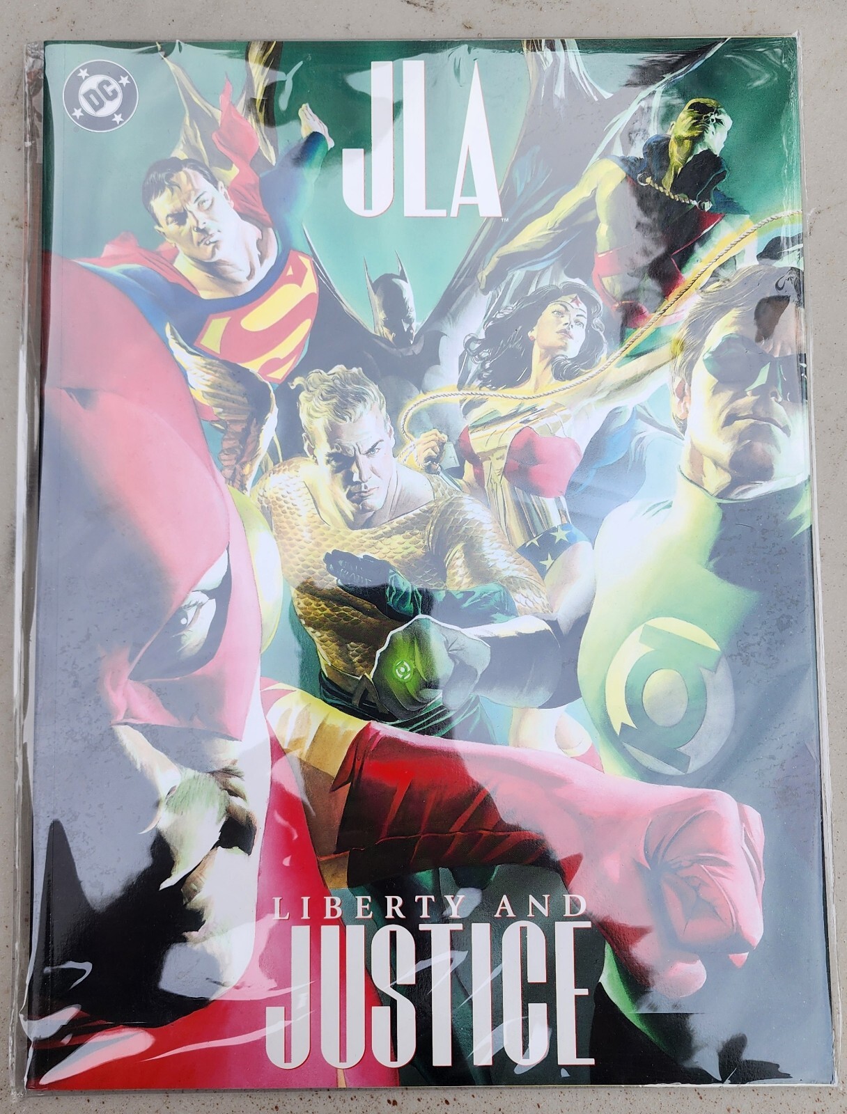 💥JLA: Liberty and Justice Justice League Paperback Oversized DC COMICS💥