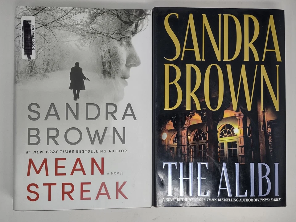 Sandra Brown Romantic Suspense 7 Book Lot Various Titles Standoff Ricochet Foto 4 de 4