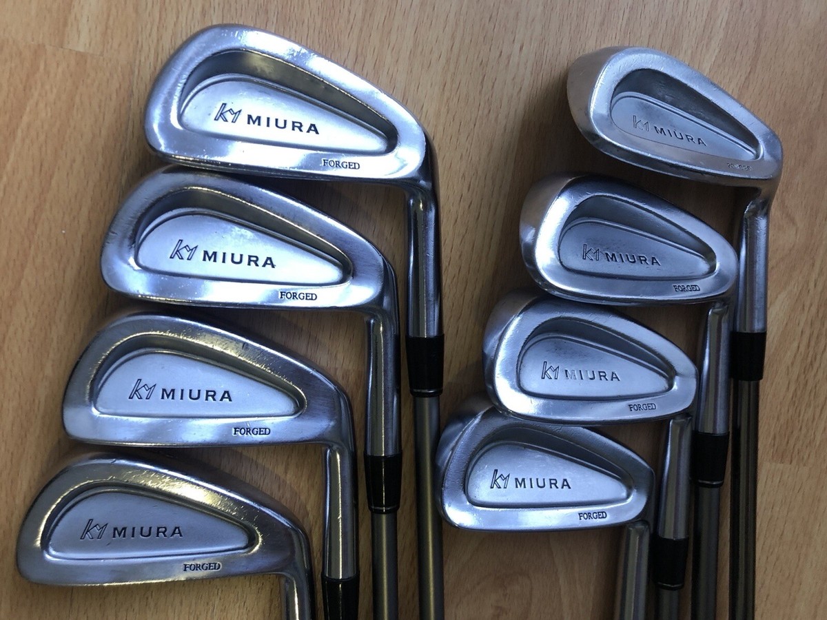 RARE Miura Cavity Back Iron Set 3-PW /UST Mamiya Recoil 680 Shaft