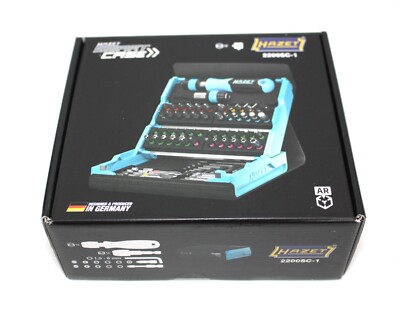 HAZET SmartCase bit set 2200SC-1 I 69-piece tool bit set  drive: hexagon 6.3 mm