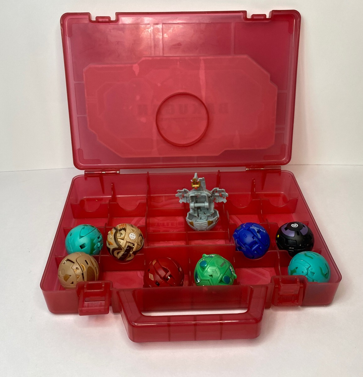 Lot of 9 Bakugan Battle Brawlers With Case EXCELLENT MINT Lot of 9 Bakugan Battle Brawlers With Case EXCELLENT MINT