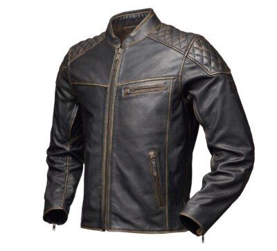 Modeka Phinix Motorrad Lederjacke Damen (Braun) Gr: 36