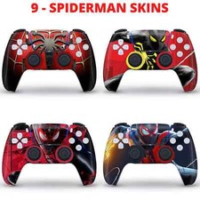 PS5 Controller Skin Vinyl Decal Sticker Cover Wrap Playstation5 Spider Superhero