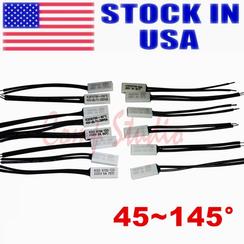 KSD9700 Plastic Temperature Switch Thermostat Thermal Protector Normally Closed - Picture 1 of 1