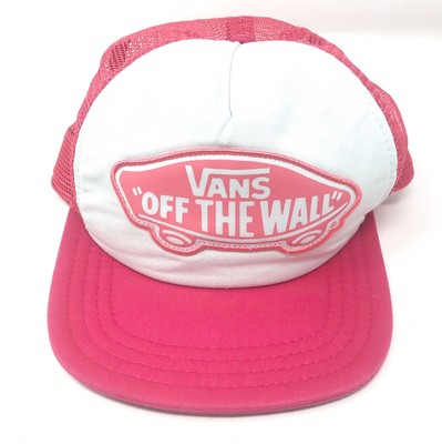 vans pink snapback