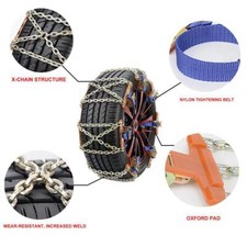 Wheel Tire Snow Anti-skid Chain for Car Truck SUV Emergency Winter Universal1PC