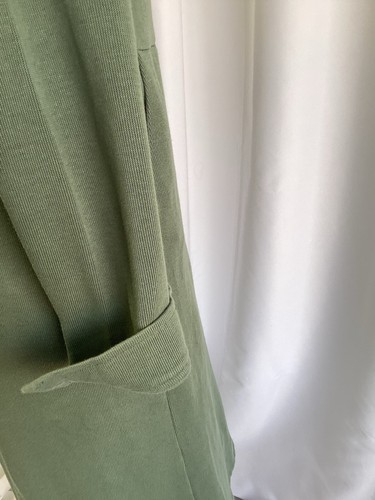 Boden Long Sleeve Pointe Midi Dress UK 14 Green Thick Knit Cotton - no belt - Picture 6 of 19