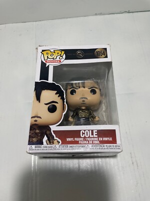 Funko Pop Movies! Mortal Kombat: Cole #1054 - Damaged Box