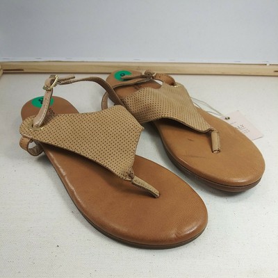 Milano Flip Flops Milano H21 2763 29 Platform Flip Flop Shoes Sandals Brown  main image 3