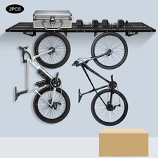 2PACKS 560LBS 72*24in Storage Hooks Wall Mount Garage Organization Rack NEW