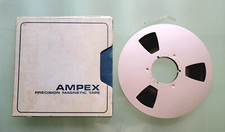 Ampex 456 Grand Master Untested 1/4" Mastering Tape 10.5 Inch Metal Nab Reel Iob