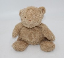 Eden Tan Beige Stuffed Plush Teddy Bear Learning Curve 14" Fluffy Soft Toy Brown