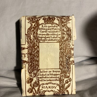 Vintage I. Hardy Card Maker Playing Cards,Card Maker to his Majesty & Prince
