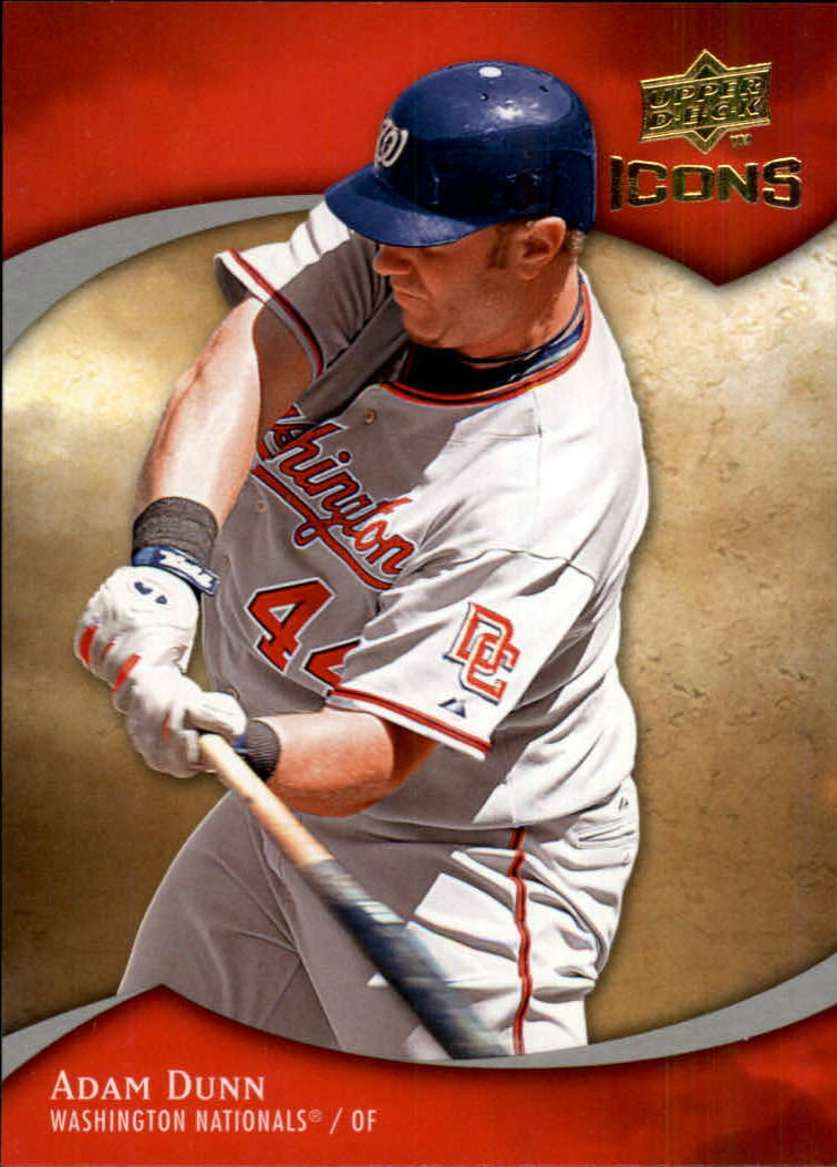 2009 Upper Deck Icons - Pick your single(s)