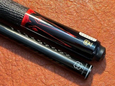 McDermott Select Series Pool Cue With Defy Carbon Shaft. Model SL13 Red Stained