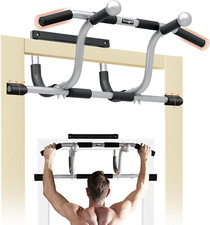 Heavy Duty Multi-Grip Pull-Up Bar for Doorway Home Gym Fitness