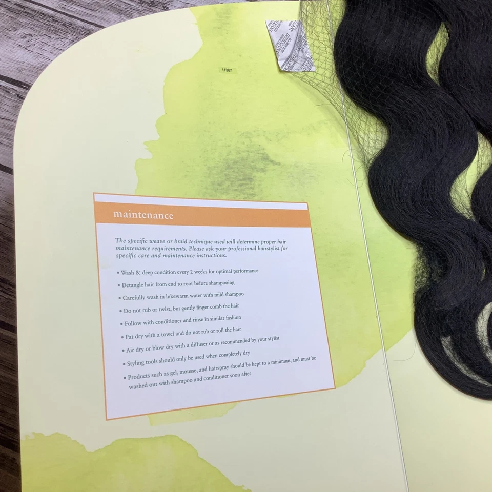 Nat. "Cuerpo brasileño perfecto negro 18""-22"" 7 paquetes humanos sin procesar y cierre" Foto 3 de 4